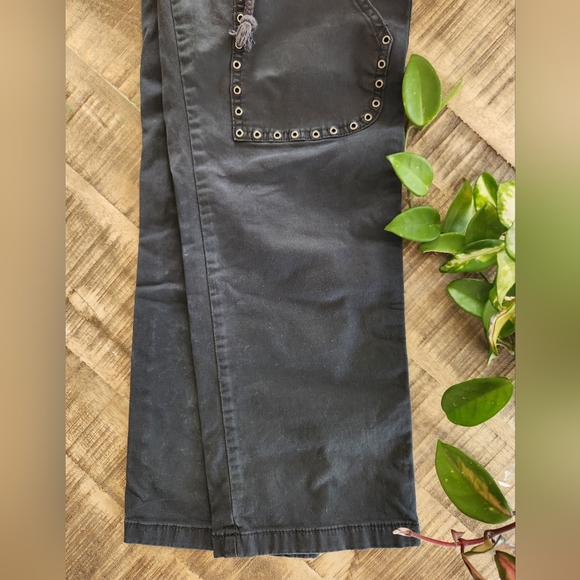 Lucky Brand Studded Cargo Crop Pant - Picture 5 of 12